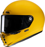 Casque Intégral Pour Moto Hjc V10 Advanced Fiberglass Composite Jaune Profond Taille 10 Xl