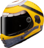 Casque Intégral Pour Moto Hjc V10 Advanced Fiberglass Composite Mc3 Stuart Minions Taille 08 M