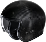 Casque Urban Pour Moto Hjc V31 Carbon Carbon Fiber Noir Taille 09 L