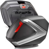 Monokey Side Silver Side Cases - 74 Lt Givi Technopolymer Silver Size 37+37 = 74 Lt.