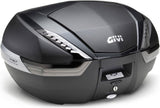 Monokey Carbon Look Tech Top Case - 47 Lt 6Kg For Original Rack Technopolymer - Givi Compatible With Bmw F 900 R (2020-2024)
