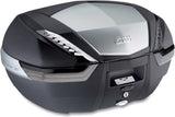 Monokey Silver Tech Top Case - 47 Lt Technopolymer - Givi Compatible With Triumph Speed Twin 1200 (2019-2020)