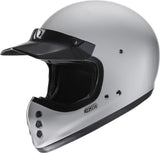 Casque Intégral Pour Moto Hjc V60 Advanced Fiberglass Composite Gris Taille 06 Xs
