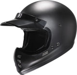 Casque Intégral Pour Moto Hjc V60 Advanced Fiberglass Composite Noir Semi-Mat Taille 07 S