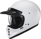 Casque Intégral Pour Moto Hjc V60 Advanced Fiberglass Composite Blanc Taille 07 S