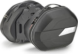 Monokey Black Side Bags - 50 Lt Technopolymer - Givi Compatible With Qj Motor Srt 600 Sx (2024)