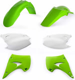 Kit Cache Carenage - Acerbis Compatible Avec Kawasaki Kx 125 2T (2003-2008)