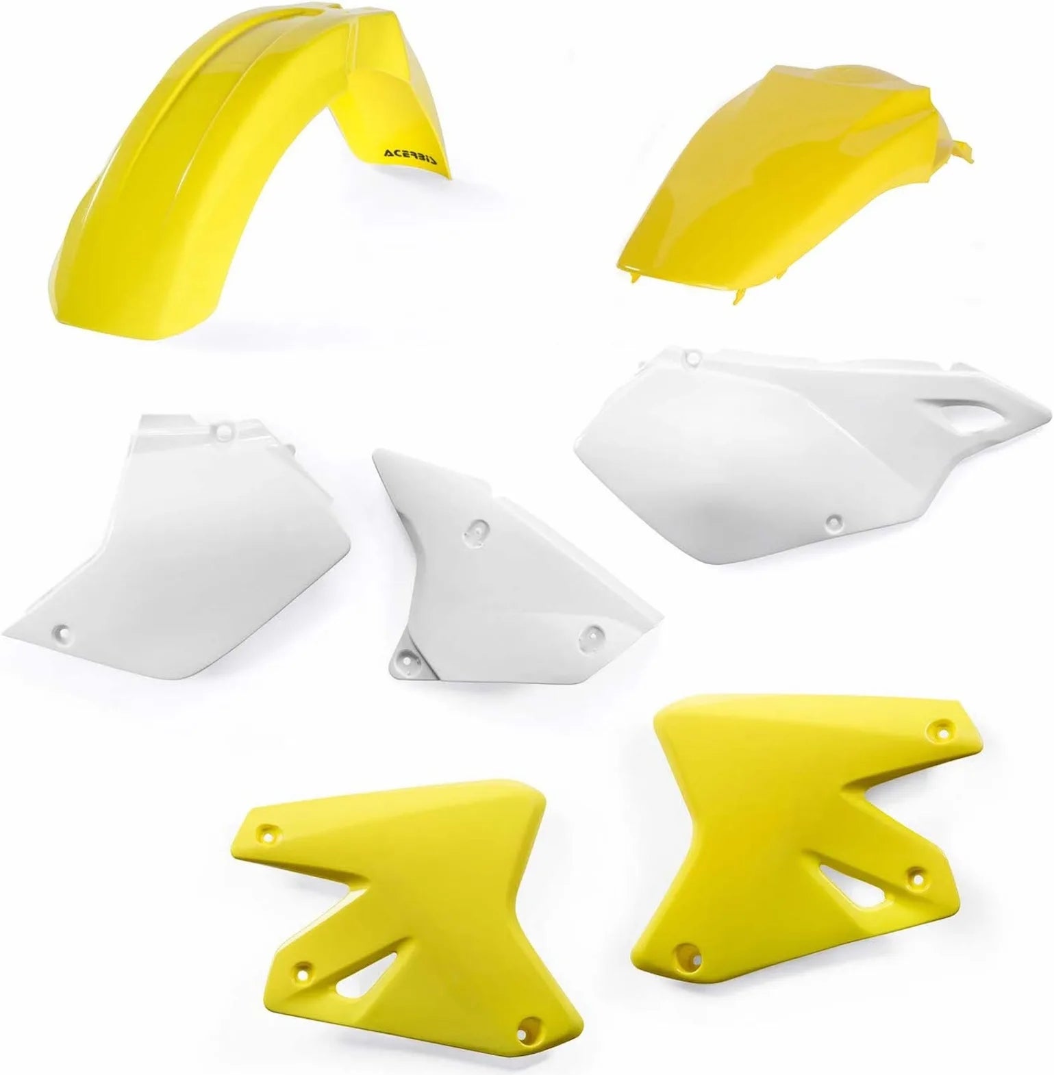 Kit Cache Carenage - Acerbis Compatible Avec Kawasaki Klx 400 (2000-2012)