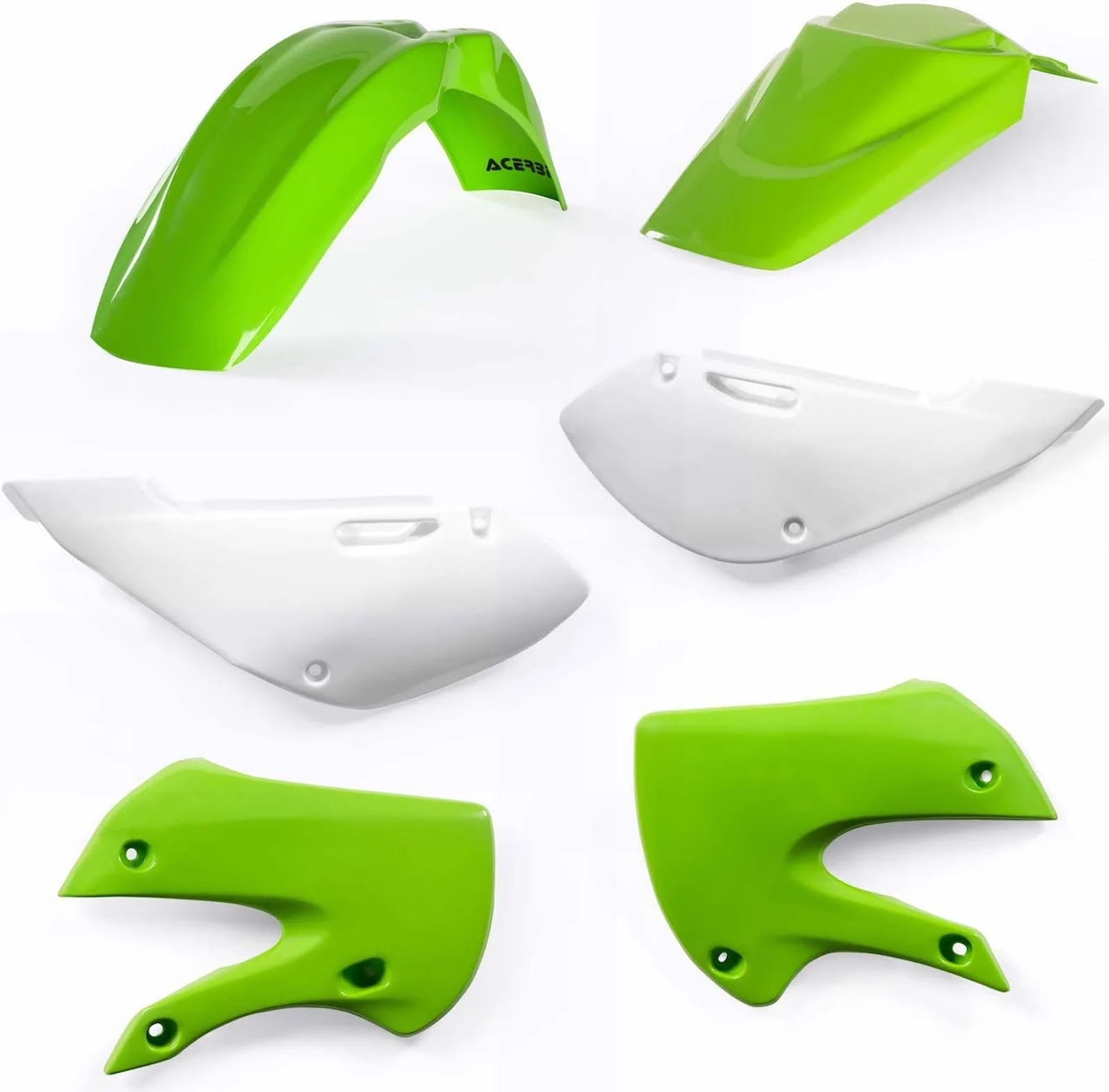 Kit Cache Carenage - Acerbis Compatible Avec Kawasaki Kx 65 (2000-2020)