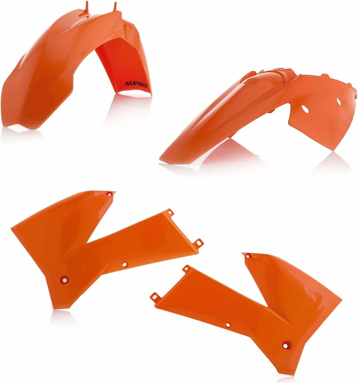 Kit Cache Carenage - Acerbis Compatible Avec Ktm 125 Sx (2005-2006)