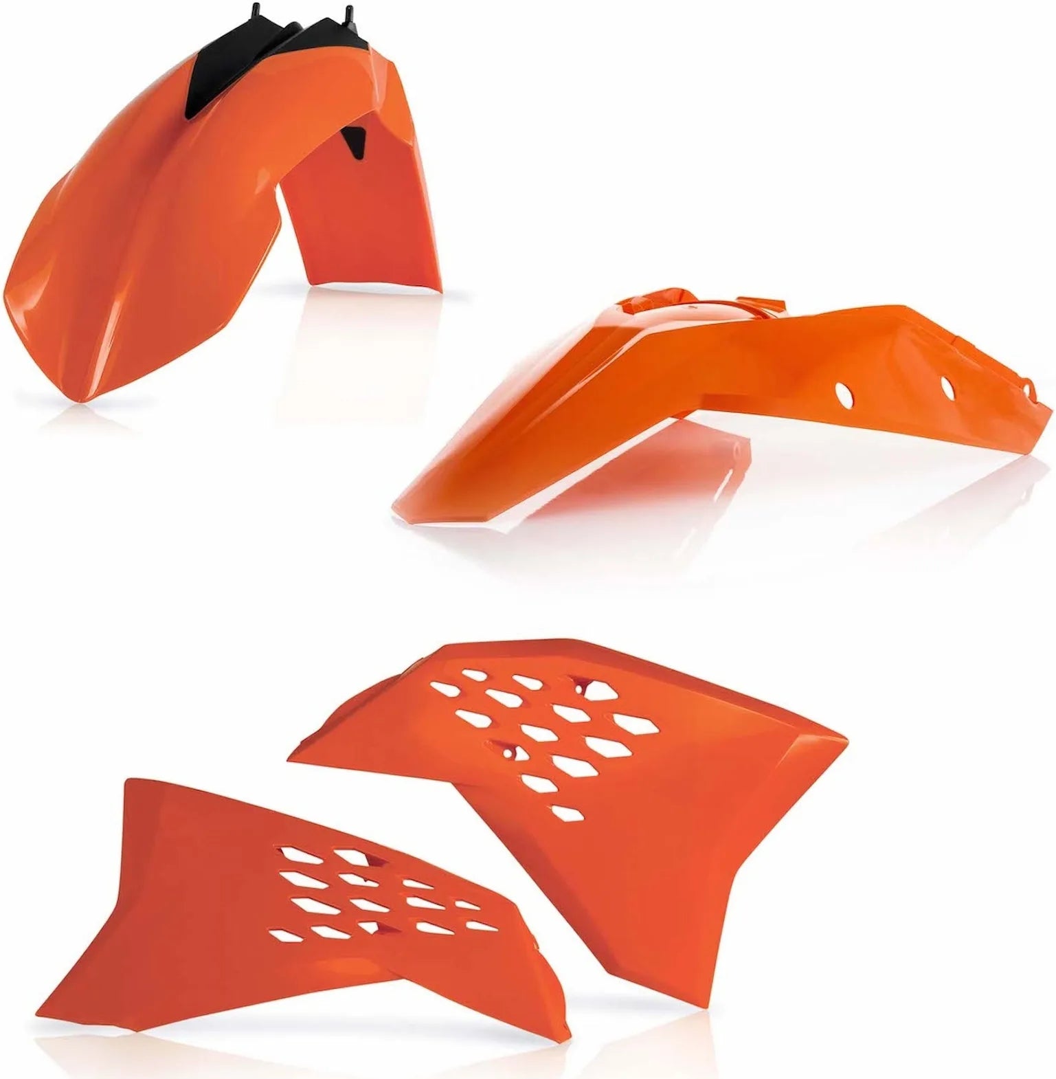 Kit Cache Carenage - Acerbis Compatible Avec Ktm 125 Sx (2007-2010)