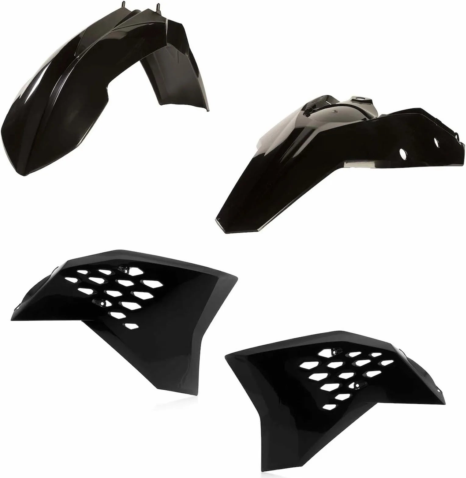 Kit Cache Carenage - Acerbis Compatible Avec Ktm 125 Sx (2007-2010)