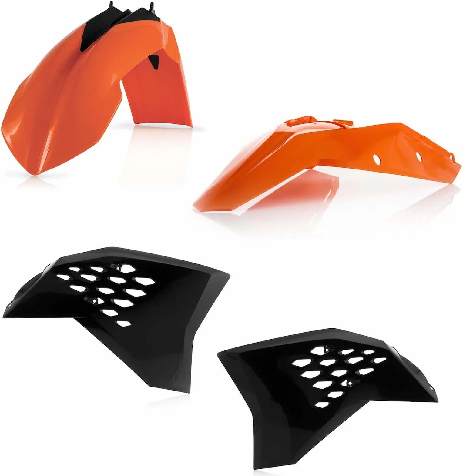Kit Cache Carenage - Acerbis Compatible Avec Ktm 125 Sx (2007-2010)