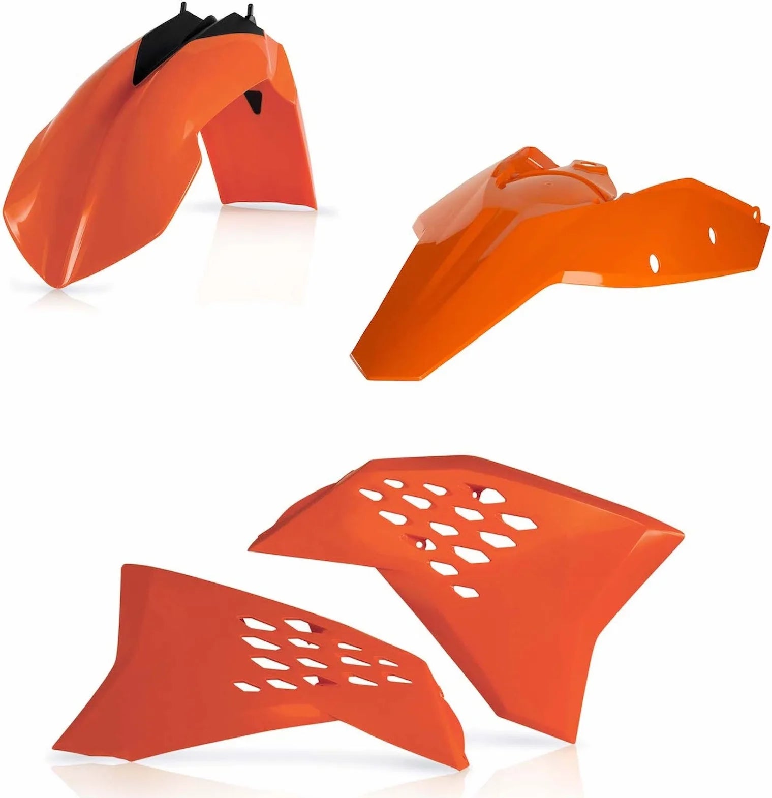 Kit Cache Carenage - Acerbis Compatible Avec Ktm 200 Exc (2008-2011)