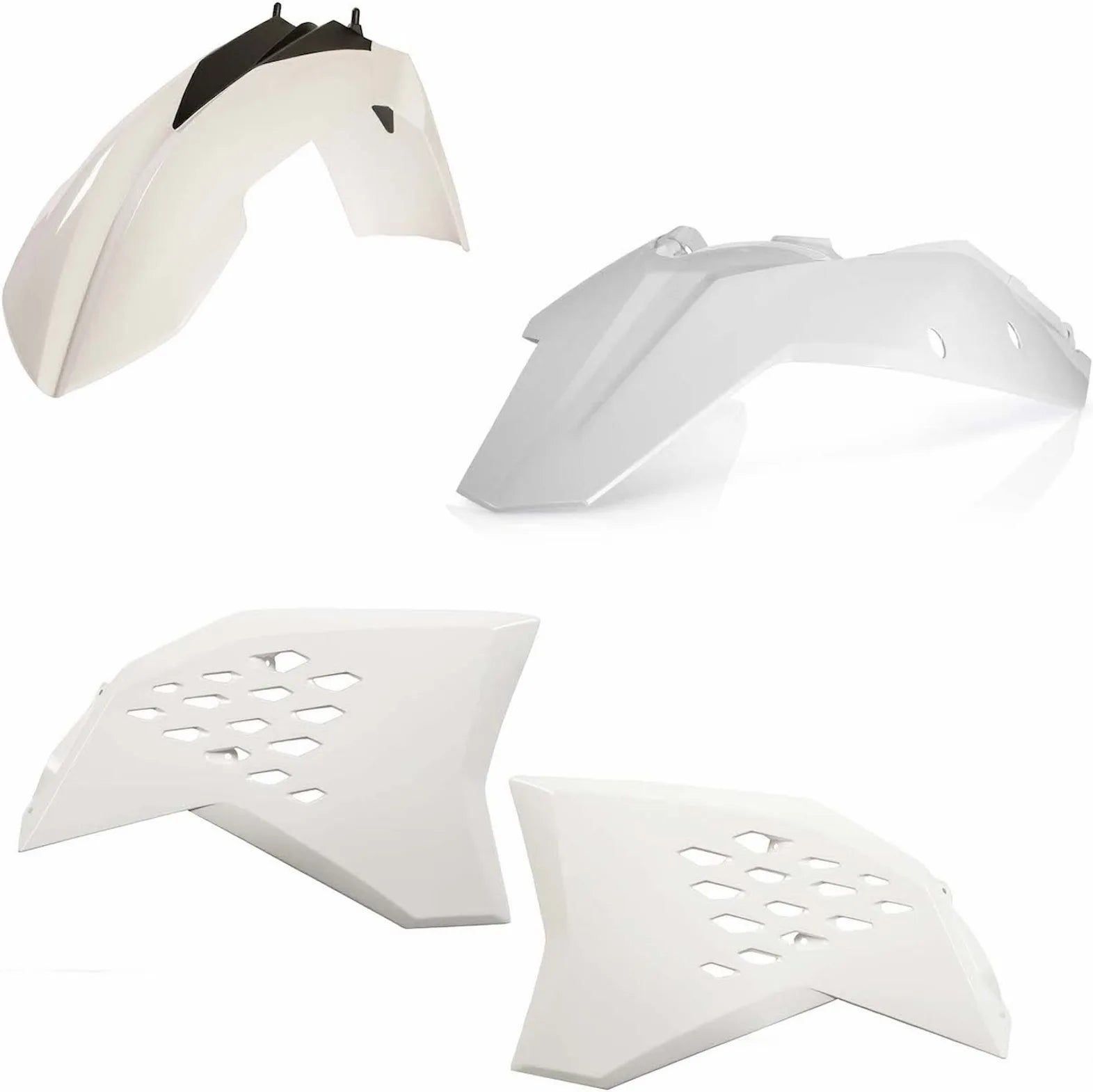 Kit Cache Carenage - Acerbis Compatible Avec Ktm 125 Exc (2008-2011)