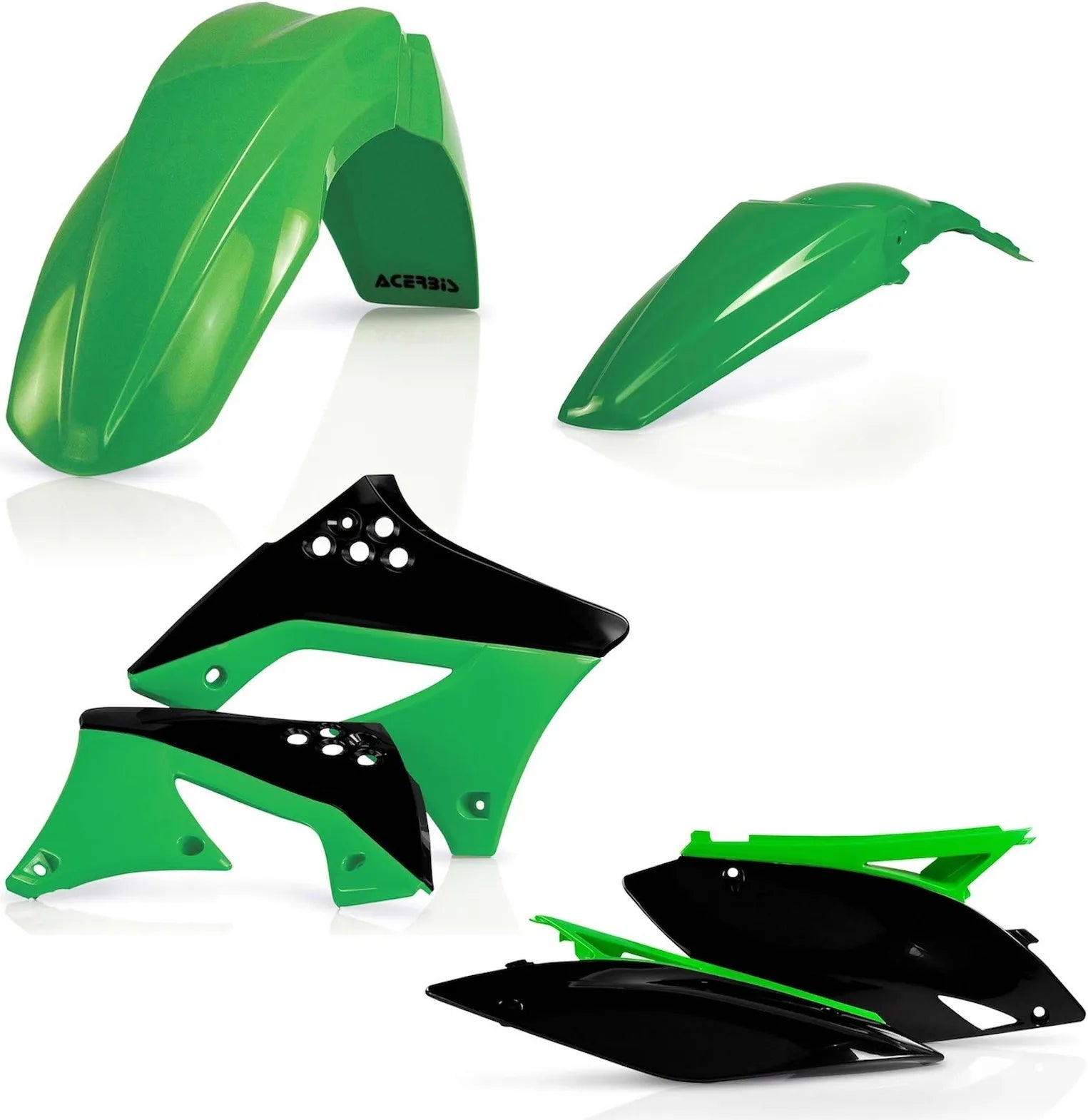 Kit Cache Carenage - Acerbis Compatible Avec Kawasaki Kx 250 F (2009-2012)