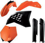 Kit Cache Carenage Complete - Acerbis Compatible Avec Ktm 350 Sx-F (2007-2010)