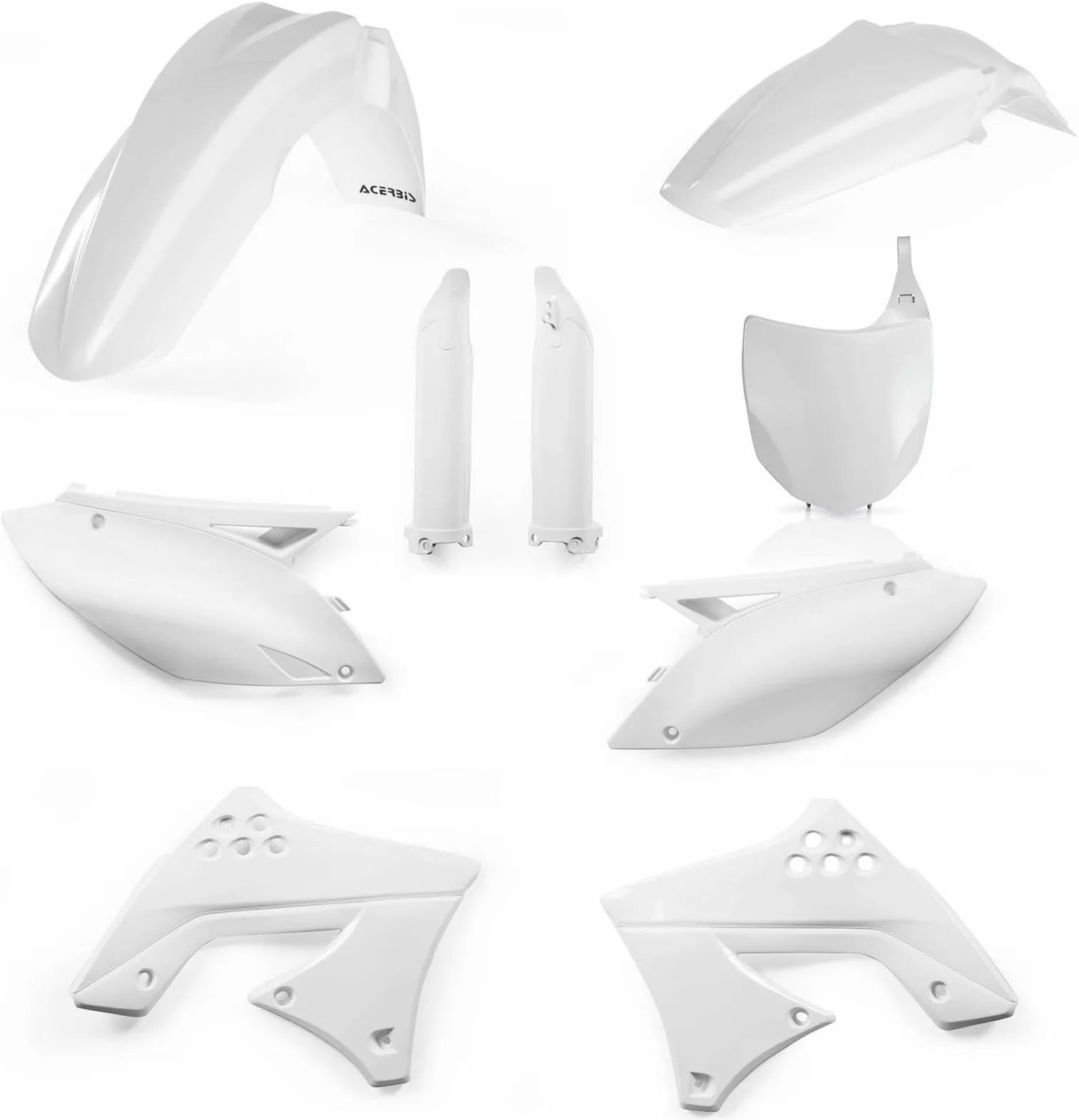 Kit Cache Carenage - Acerbis Compatible Avec Kawasaki Kxf 250 (2009-2012)