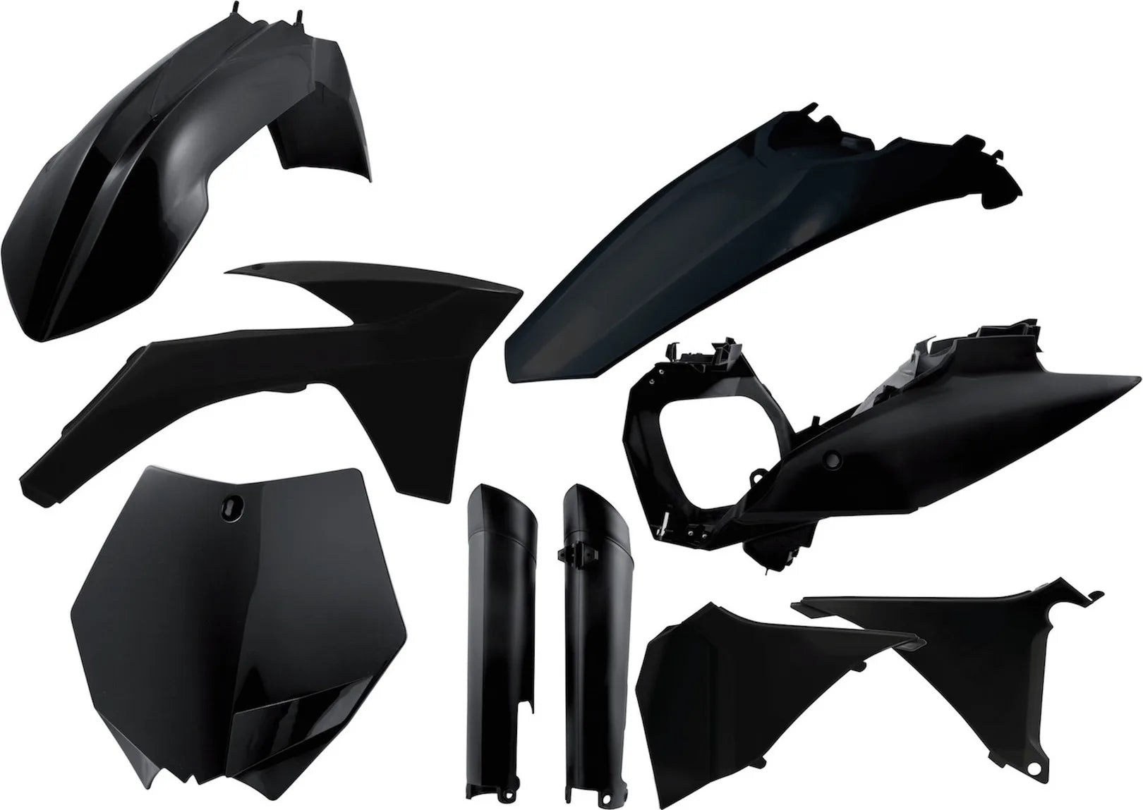 Kit Cache Carenage Complete - Acerbis Compatible Avec Ktm 250 Sx-F (2011-2012)