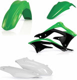 Plastics Kit - Acerbis Compatible With Kawasaki Kxf 450 (2012)