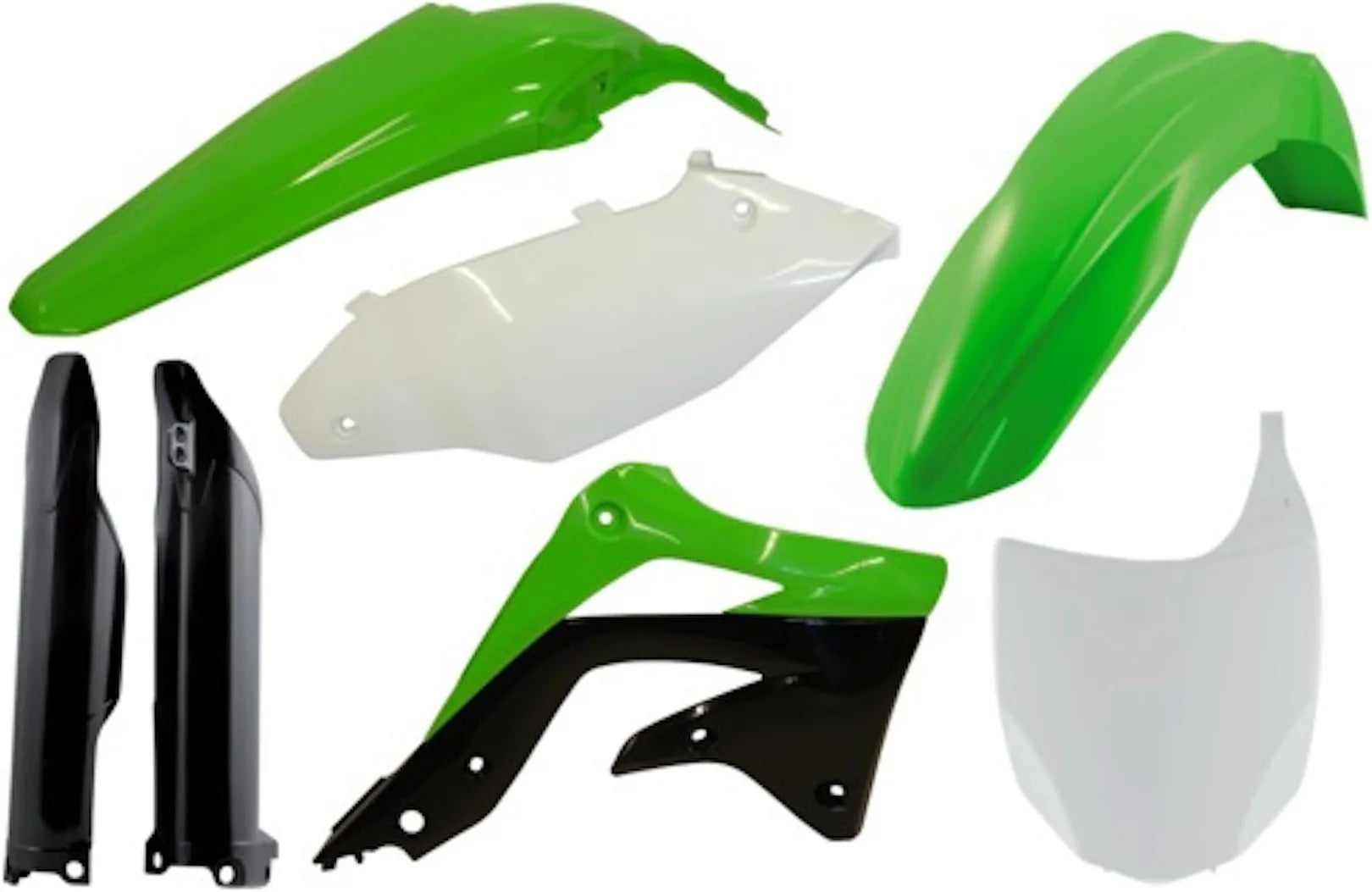 Kit Cache Carenage Complete - Acerbis Compatible Avec Kawasaki Kx 450 F (2012)