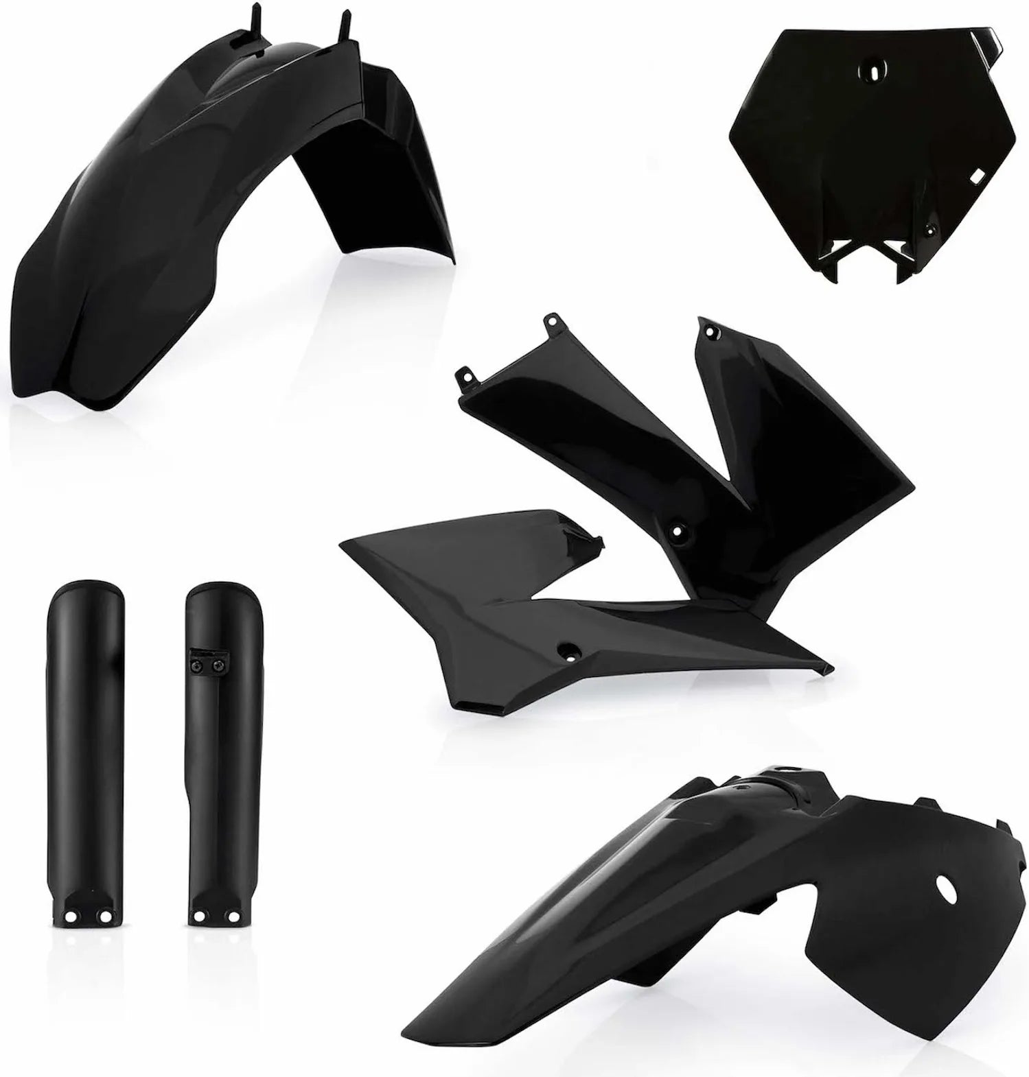 Kit Cache Carenage Complete - Acerbis Compatible Avec Ktm 85 Sx (2006-2012)