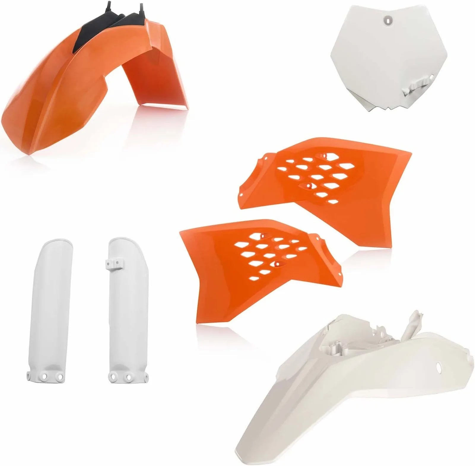 Kit Cache Carenage Complete - Acerbis Compatible Avec Ktm 65 Sx (2012-2015)