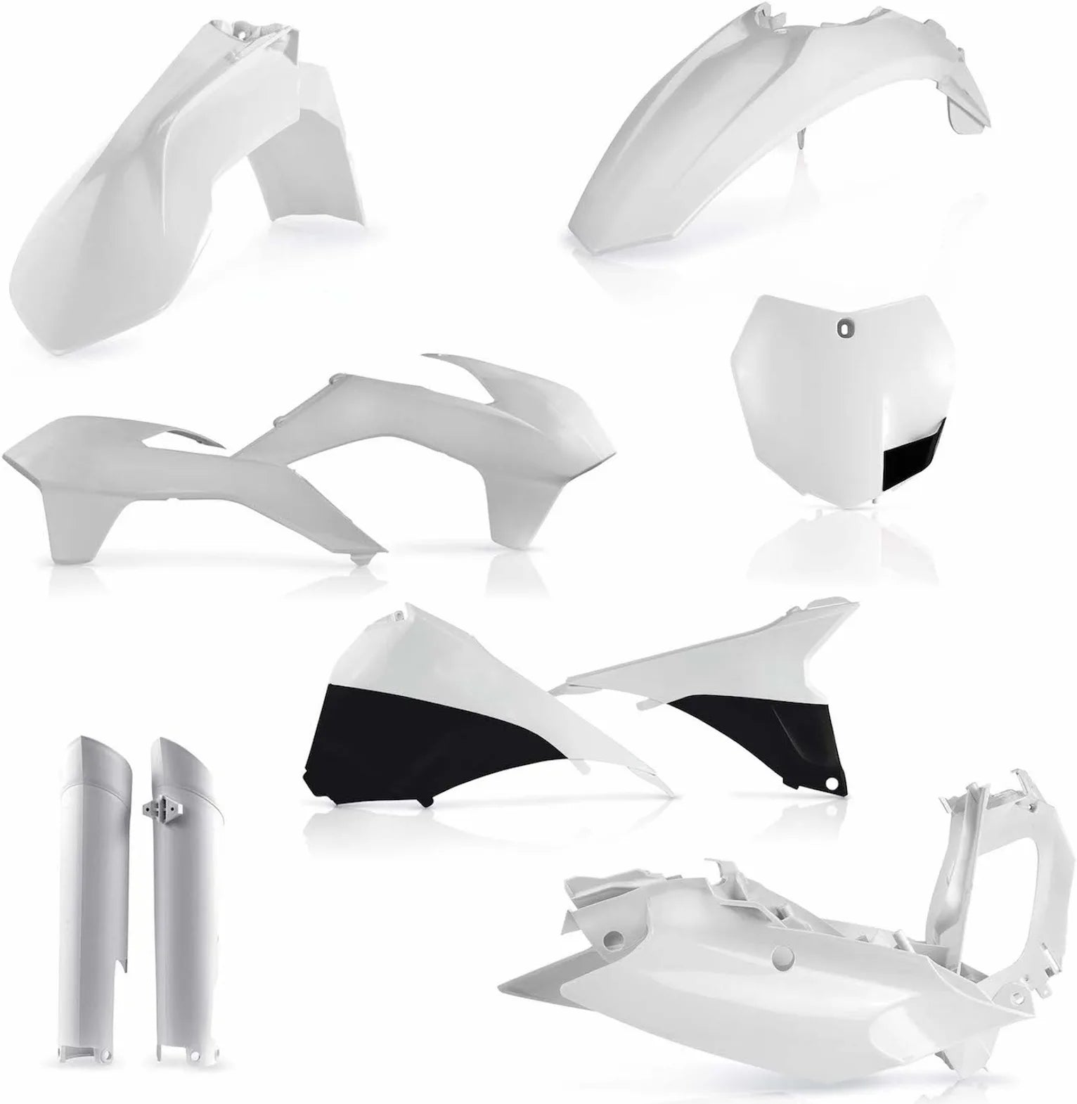 Kit Cache Carenage Complete - Acerbis Compatible Avec Ktm 505 Sx-F (2013-2014)