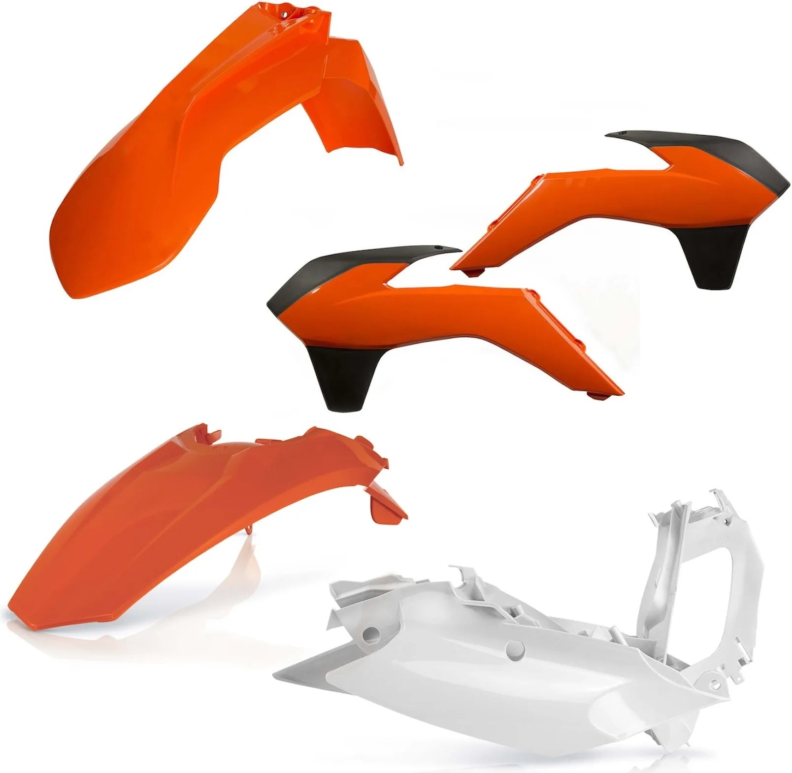 Kit Cache Carenage - Acerbis Compatible Avec Ktm 250 Sx (2013-2016)