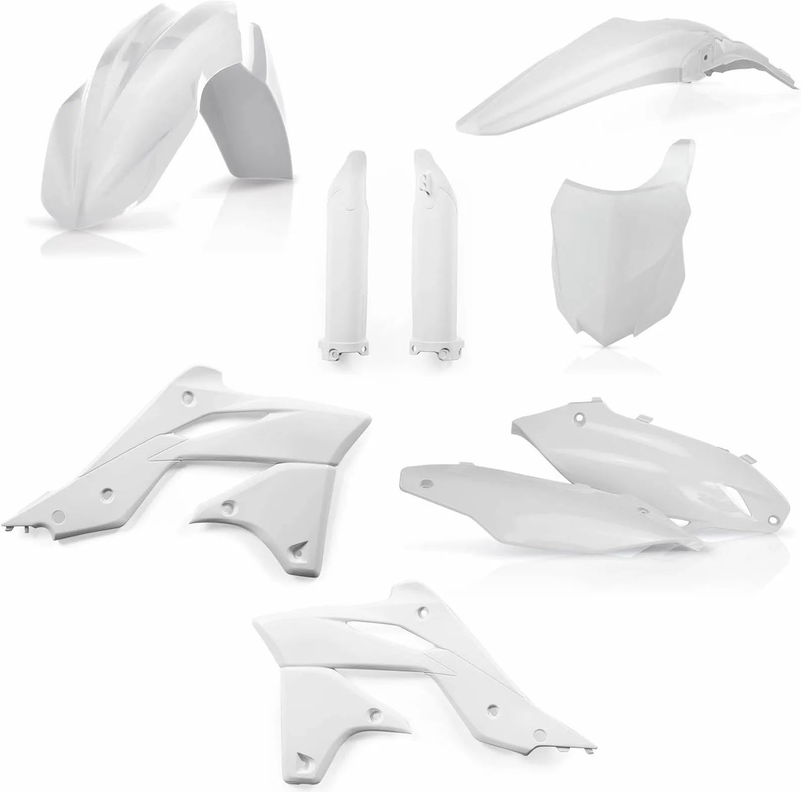 Kit Cache Carenage Complete - Acerbis Compatible Avec Kawasaki Kxf 250 (2013-2016)