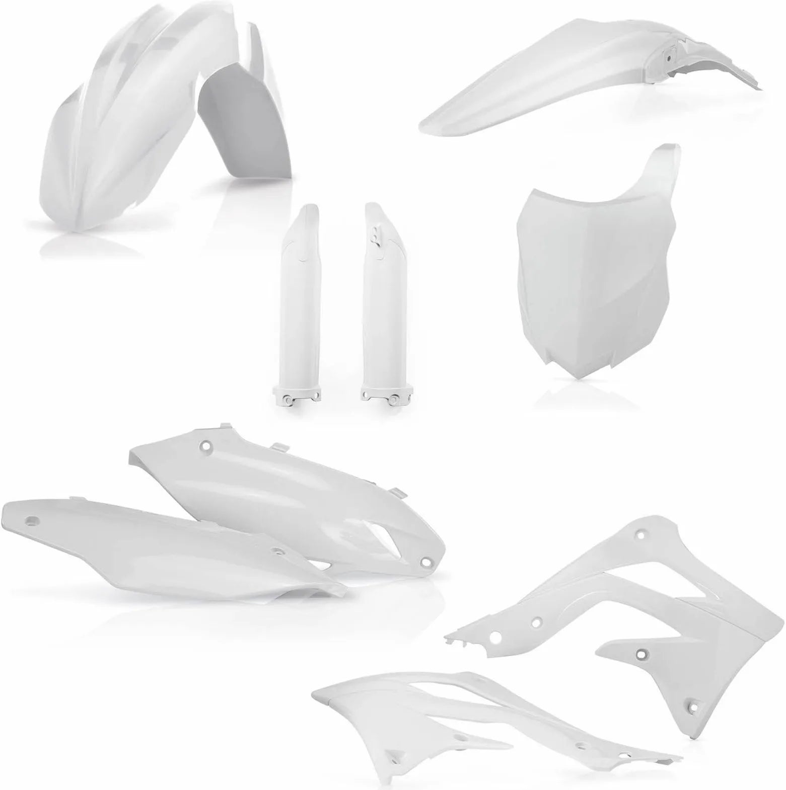 Kit Cache Carenage Complete - Acerbis Compatible Avec Kawasaki Kx 450 F (2013-2015)
