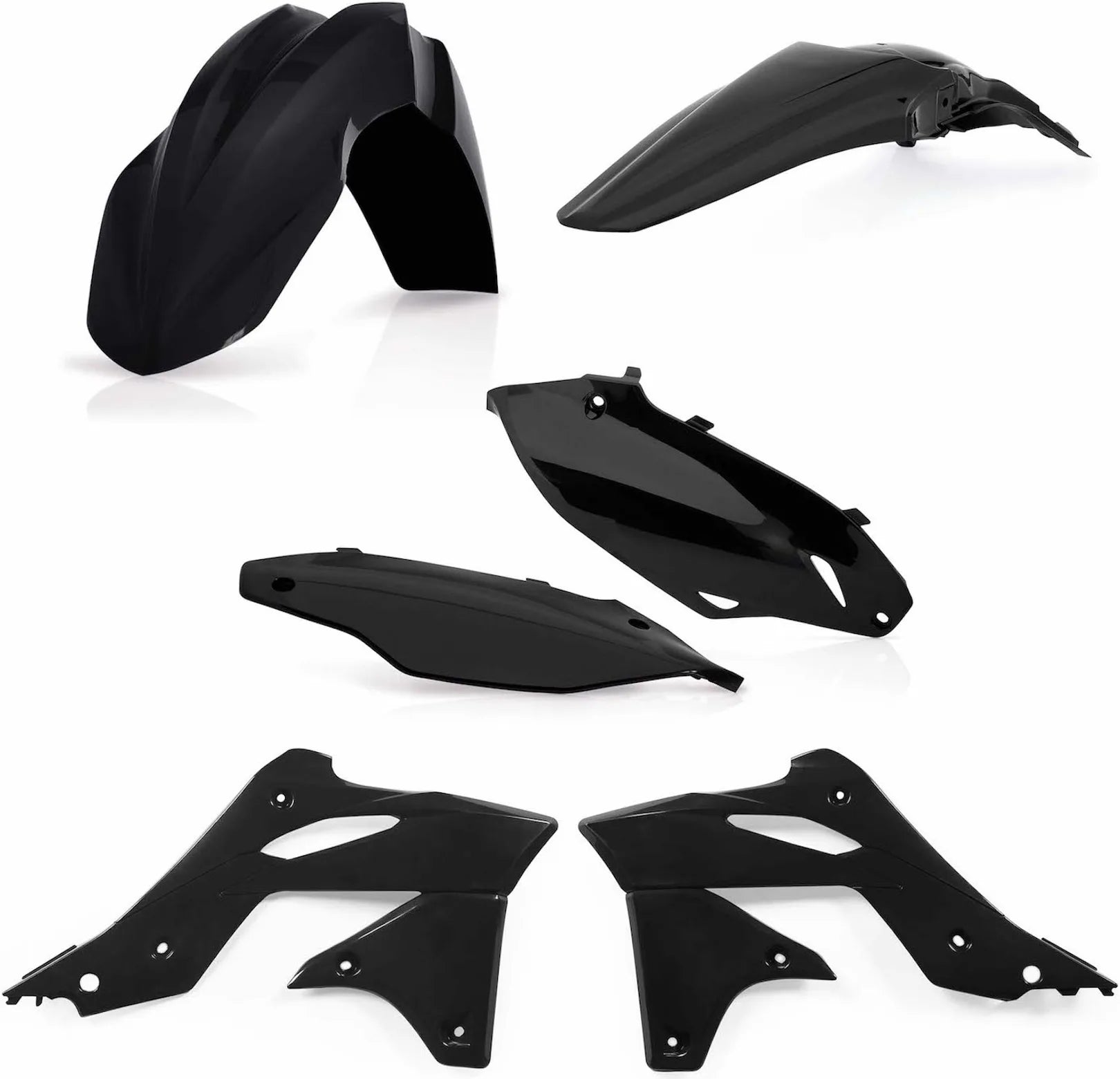 Kit Cache Carenage - Acerbis Compatible Avec Kawasaki Kx 250 F (2013-2016)
