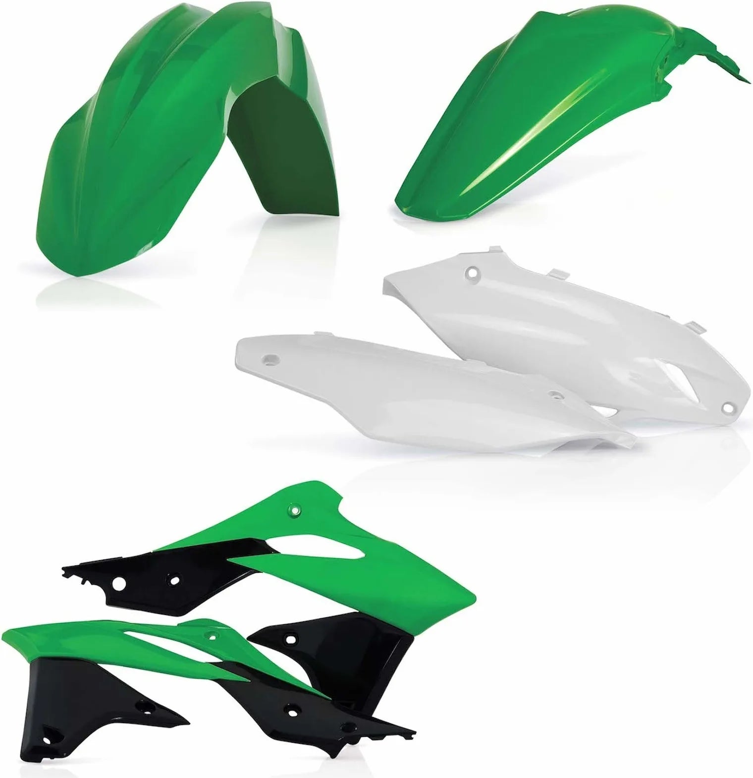 Kit Cache Carenage - Acerbis Compatible Avec Kawasaki Kx 250 F (2013-2016)