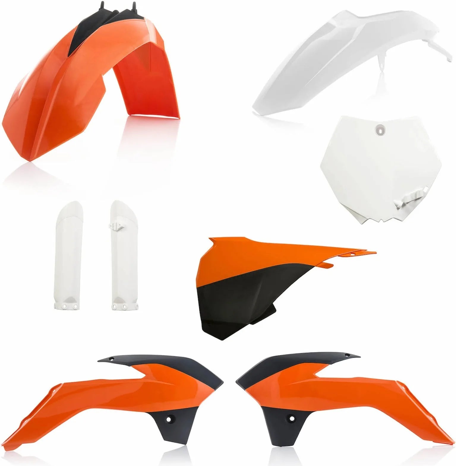 Kit Cache Carenage Complete - Acerbis Compatible Avec Ktm 85 Sx (2013-2017)