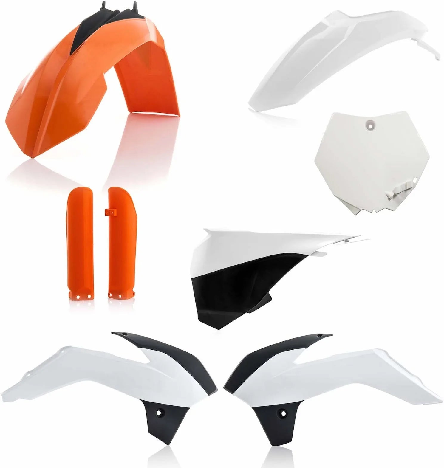 Kit Cache Carenage Complete - Acerbis Compatible Avec Ktm 85 Sx (2013-2017)