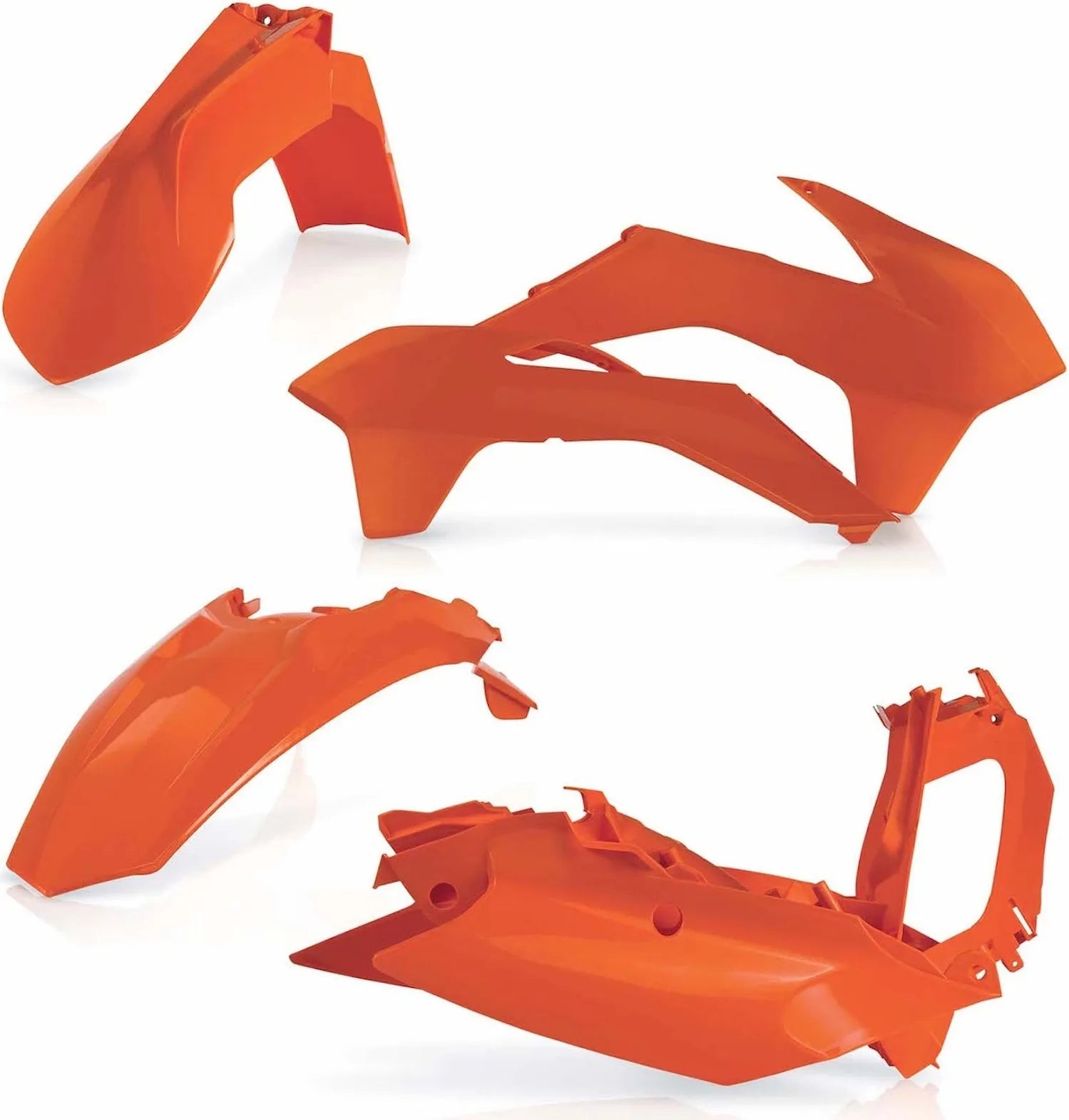Kit Cache Carenage - Acerbis Compatible Avec Ktm 125 Exc (2014-2016)