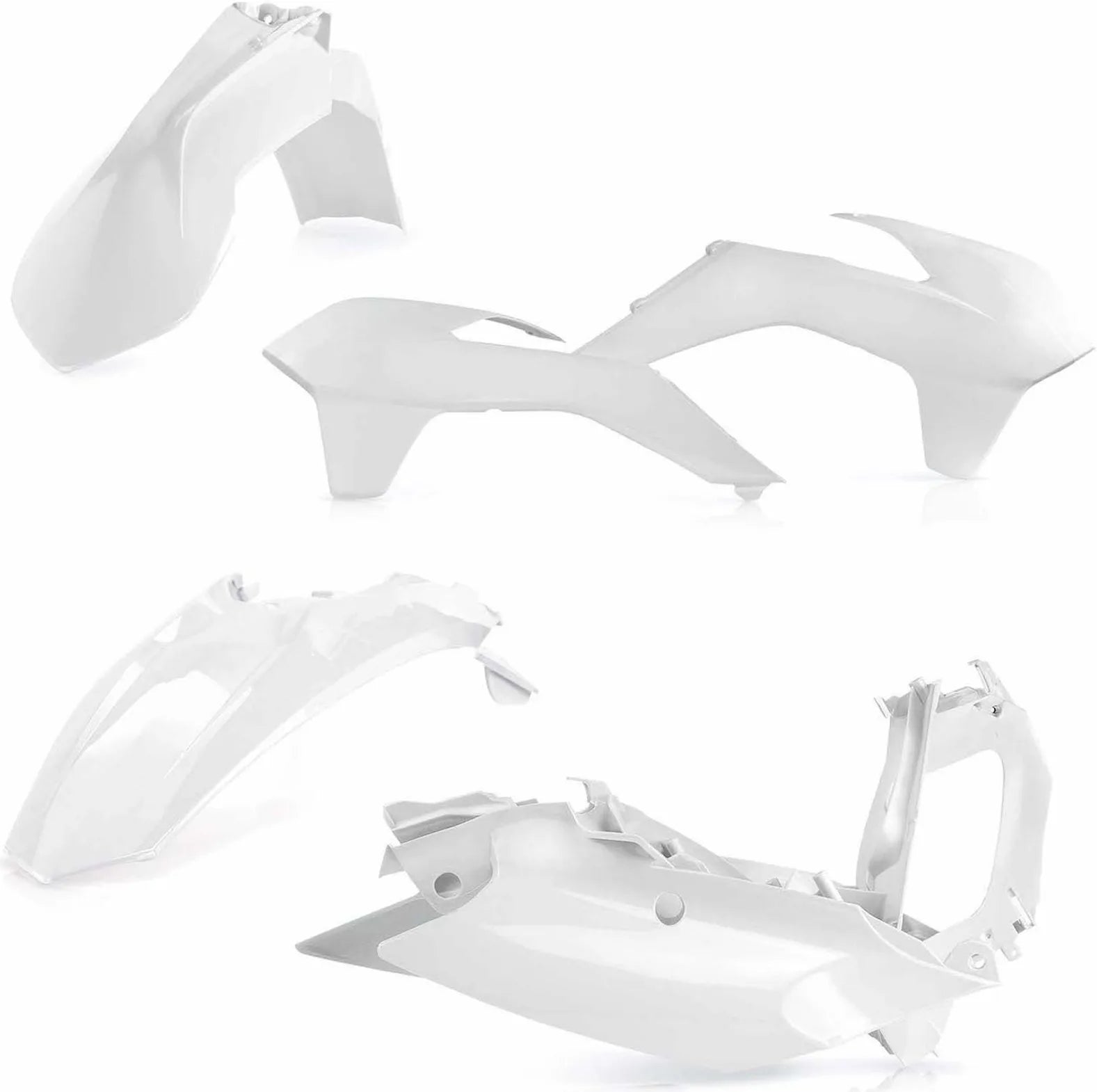 Kit Cache Carenage - Acerbis Compatible Avec Ktm 125 Exc (2014-2016)