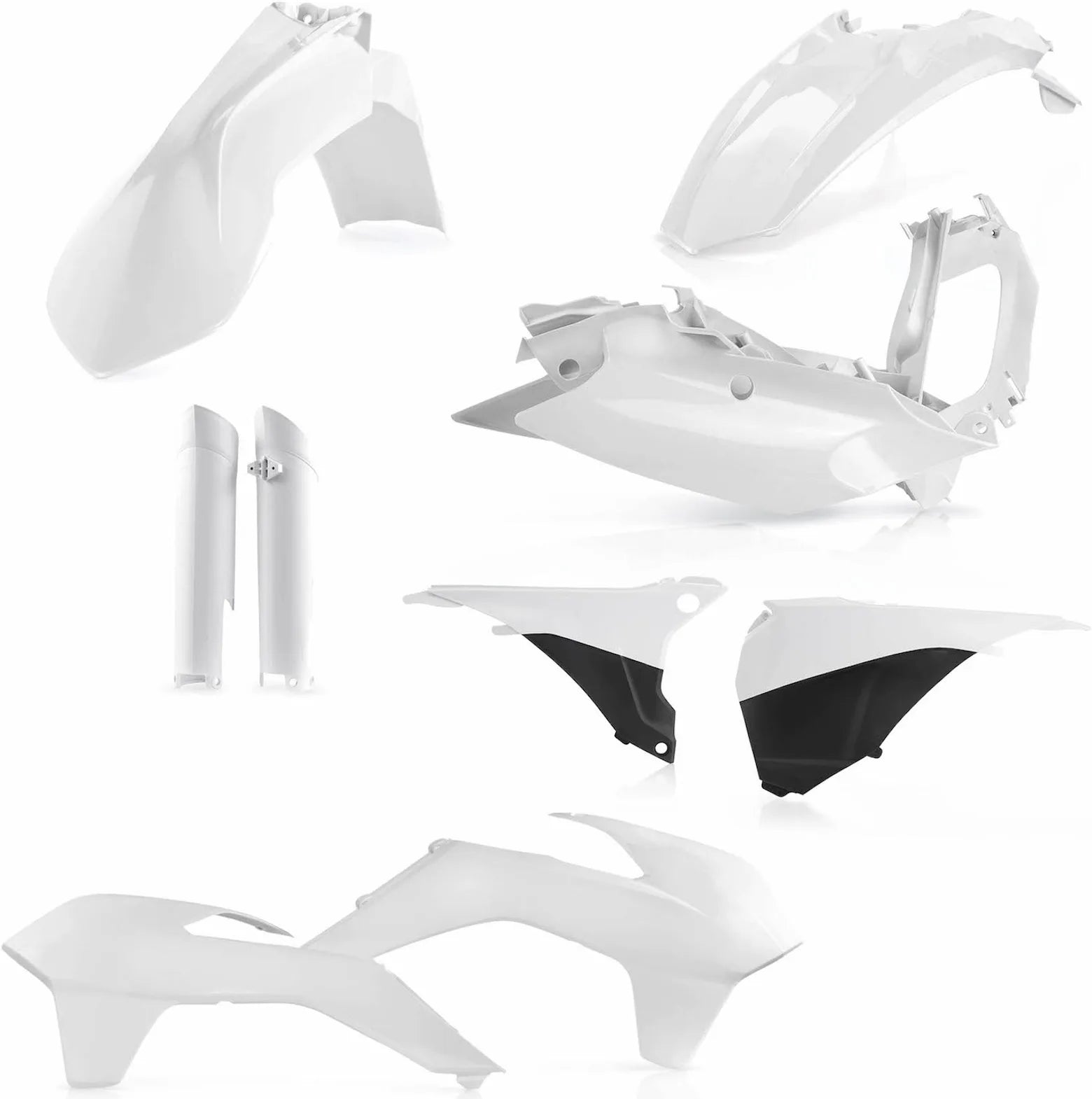 Kit Cache Carenage Complete - Acerbis Compatible Avec Ktm 300 Exc (2014-2015)