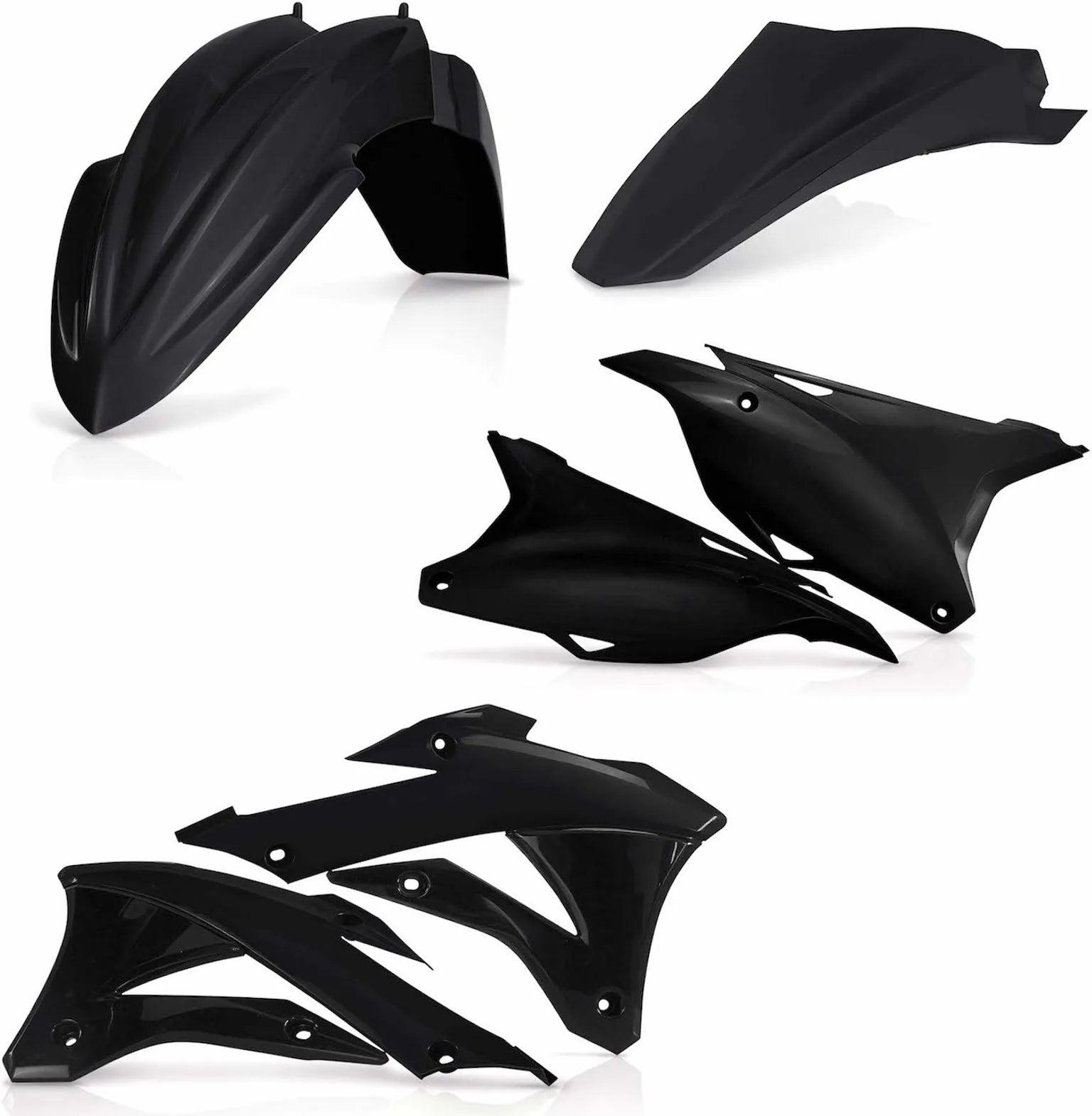 Kit Cache Carenage - Acerbis Compatible Avec Kawasaki Kx 85 (2014-2019)