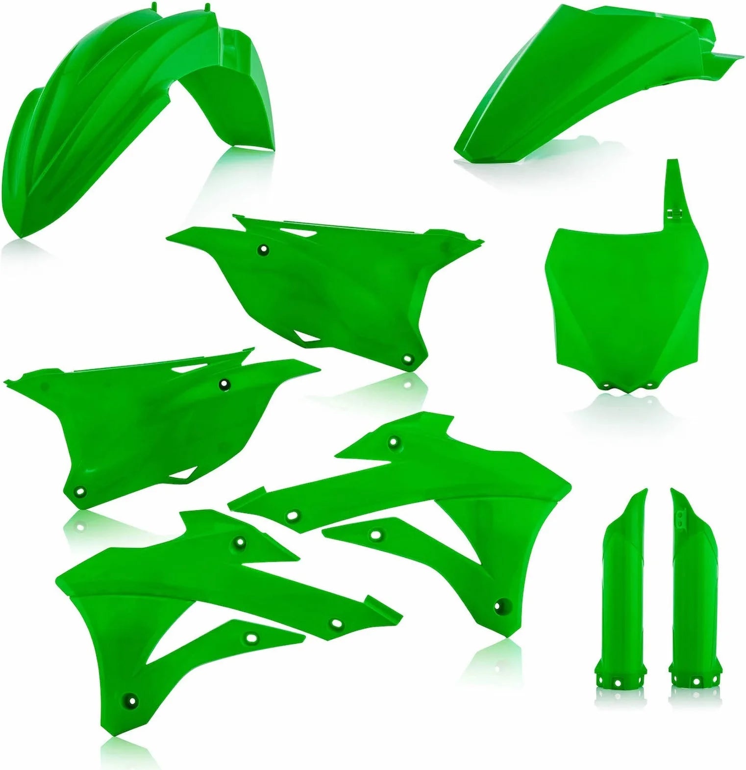 Kit Cache Carenage Complete - Acerbis Compatible Avec Kawasaki Kx 85 (2014-2019)