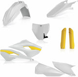 Kit Cache Carenage Complete - Acerbis Compatible Avec Husqvarna Tc 250 (2016)