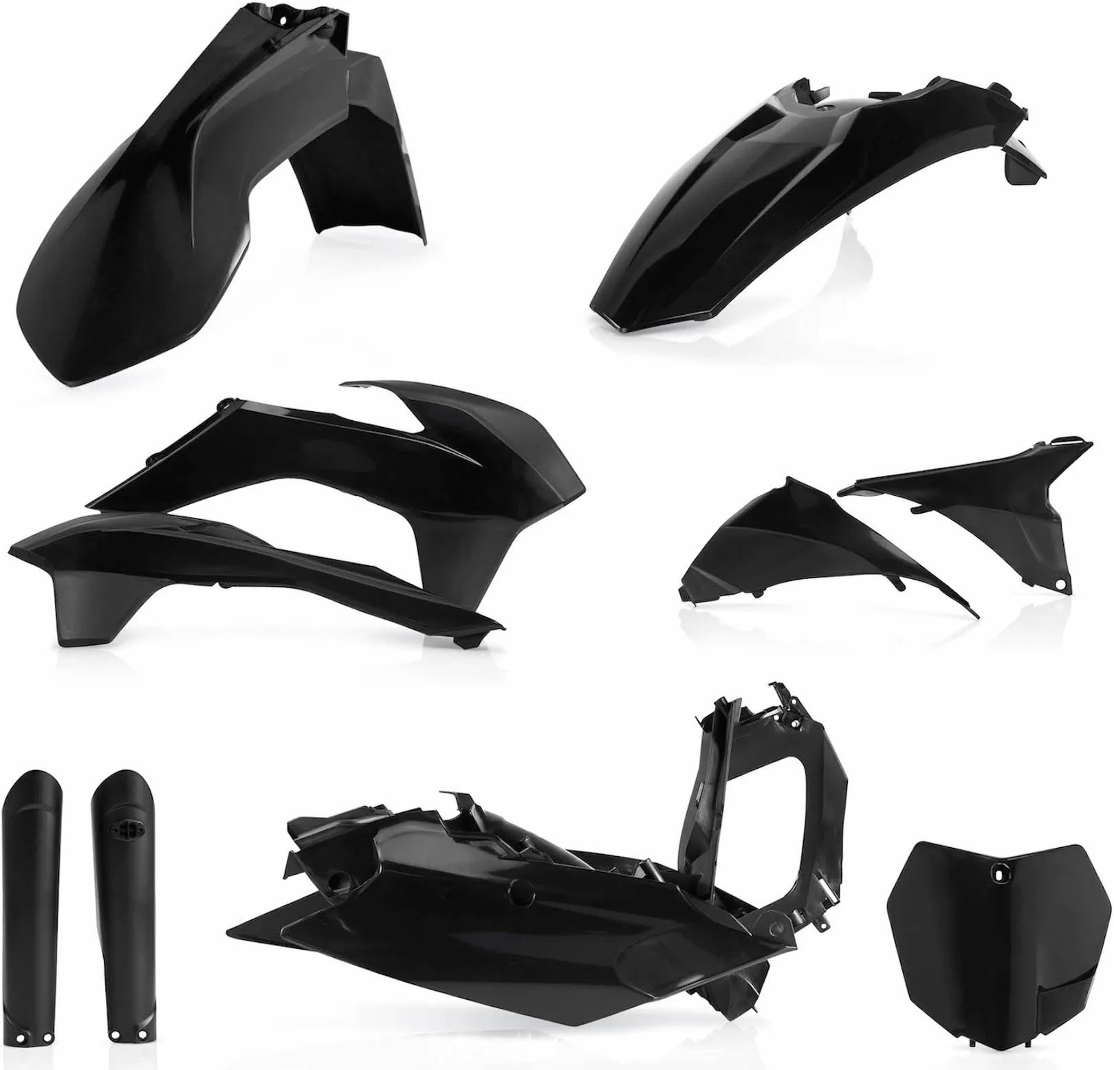 Kit Cache Carenage Complete - Acerbis Compatible Avec Ktm 450 Sx-F (2015)