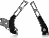 X-Grip Protecteur De Cadre - Acerbis Compatible Avec Yamaha Wr 125 2T (2006-2019)