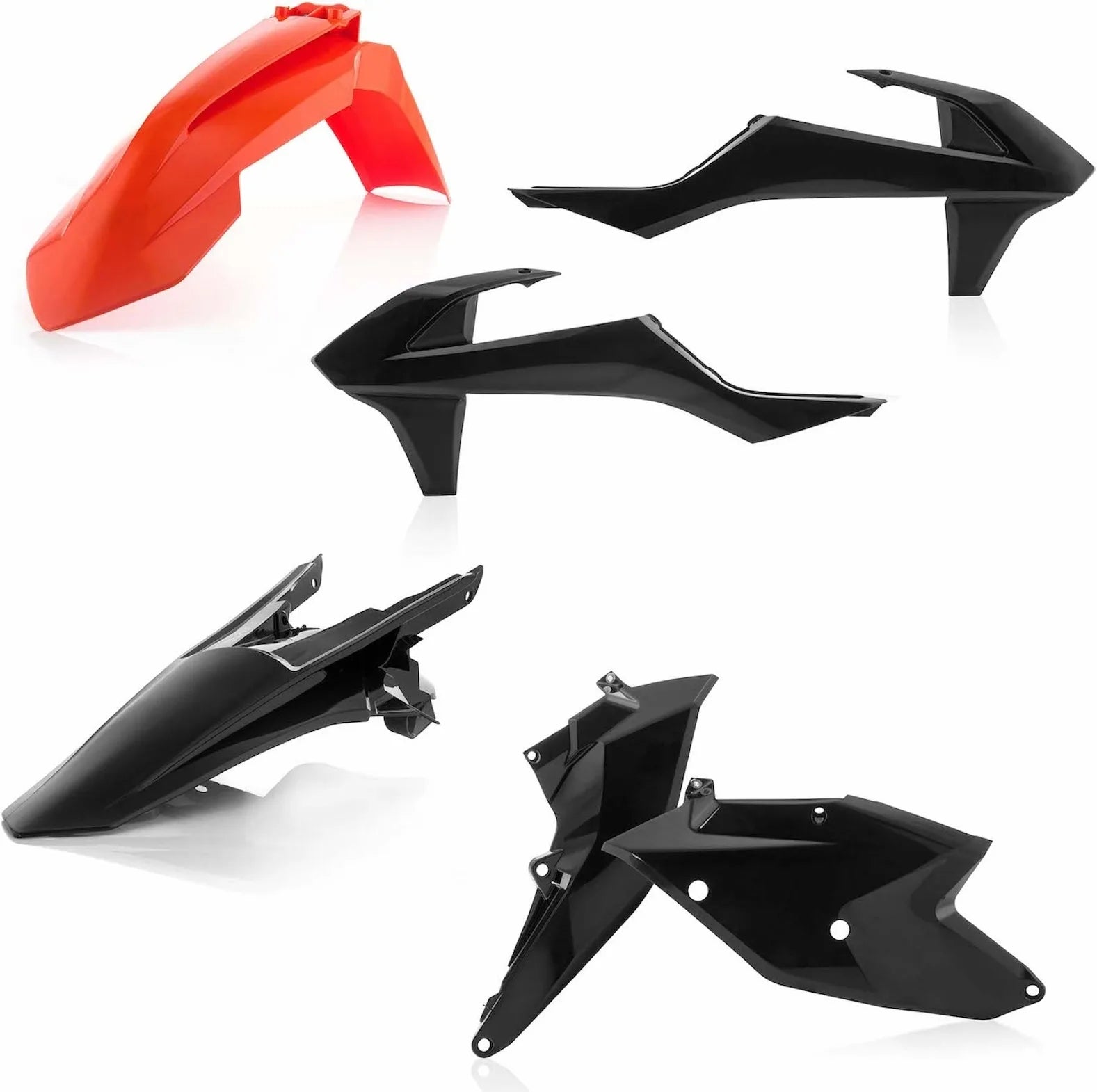 Kit Cache Carenage - Acerbis Compatible Avec Ktm 250 Sx (2017-2018)