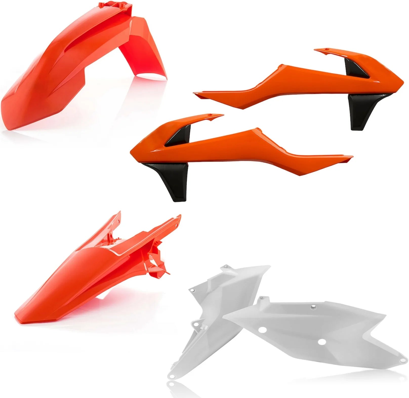 Kit Cache Carenage - Acerbis Compatible Avec Ktm 125 Sx (2016-2018)