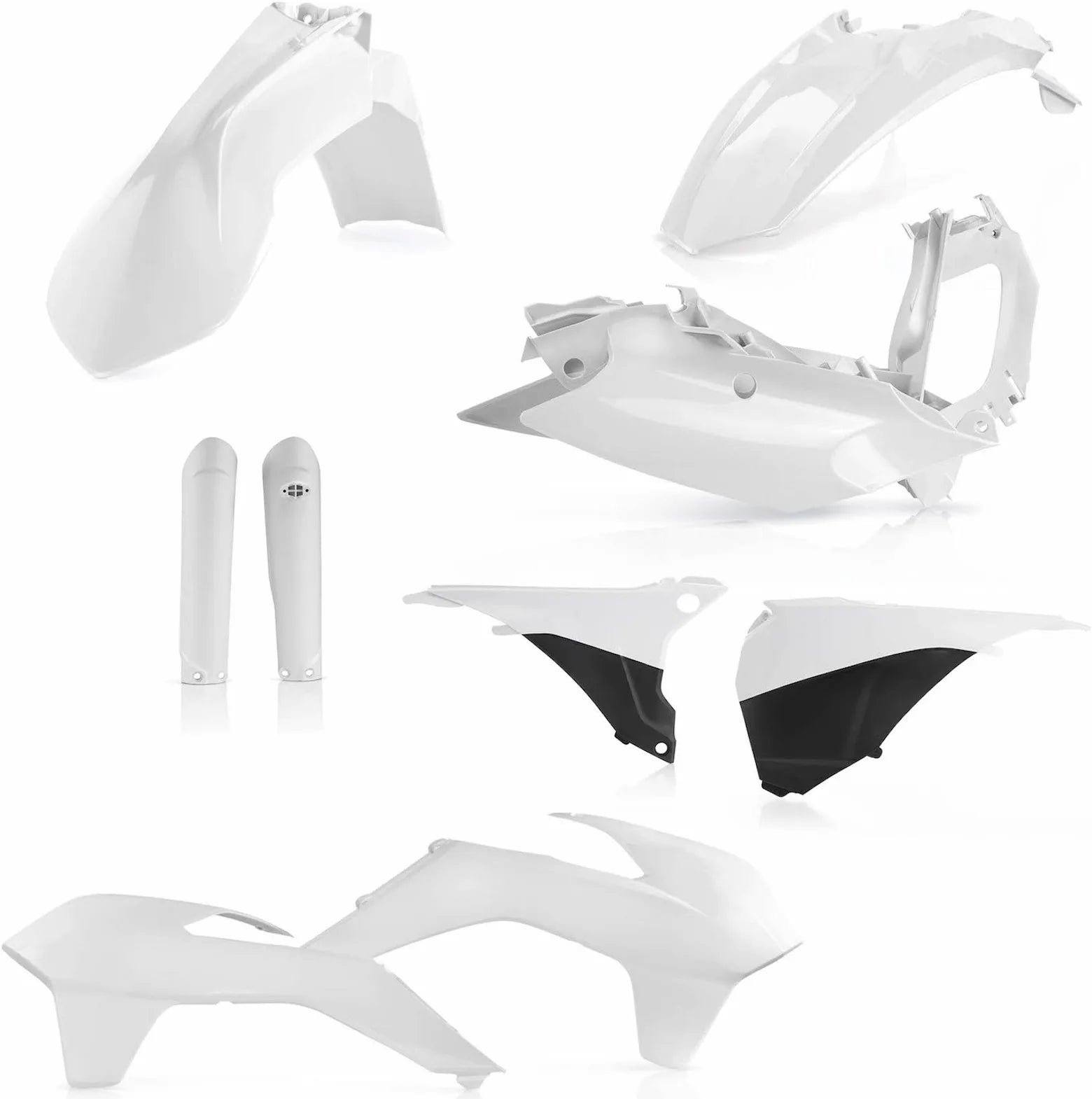 Kit Cache Carenage Complete - Acerbis Compatible Avec Ktm 525 Exc-F (2016)