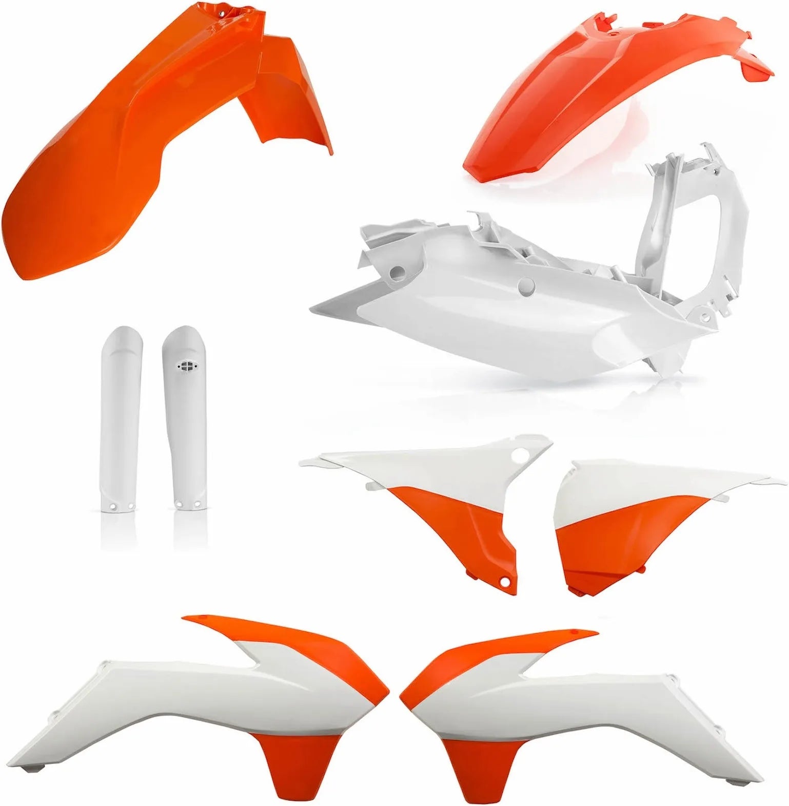 Kit Cache Carenage Complete - Acerbis Compatible Avec Ktm 450 Exc-F (2016)