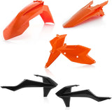 Kit Cache Carenage - Acerbis Compatible Avec Ktm 125 Exc (2017-2018)