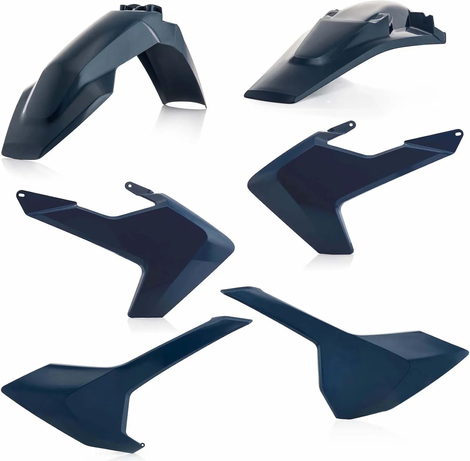 Kit Cache Carenage - Acerbis Compatible Avec Husqvarna Tx 125 (2017-2018)