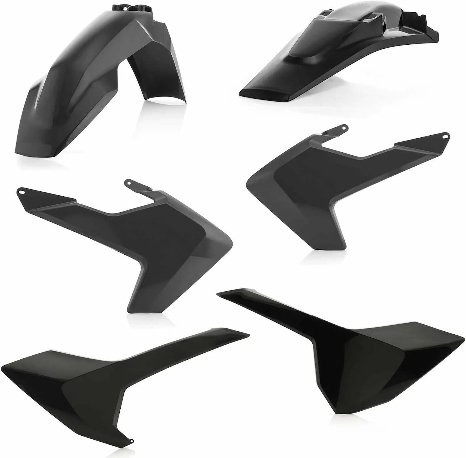 Kit Cache Carenage - Acerbis Compatible Avec Husqvarna Fe 350 (2017-2018)